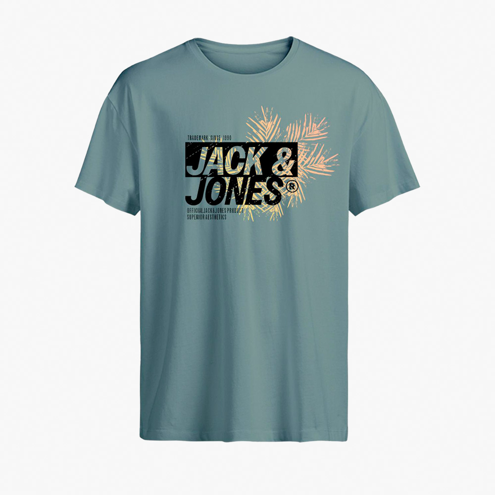 T-shirt JJJAXON Jack&Jones Iceberg Green 0