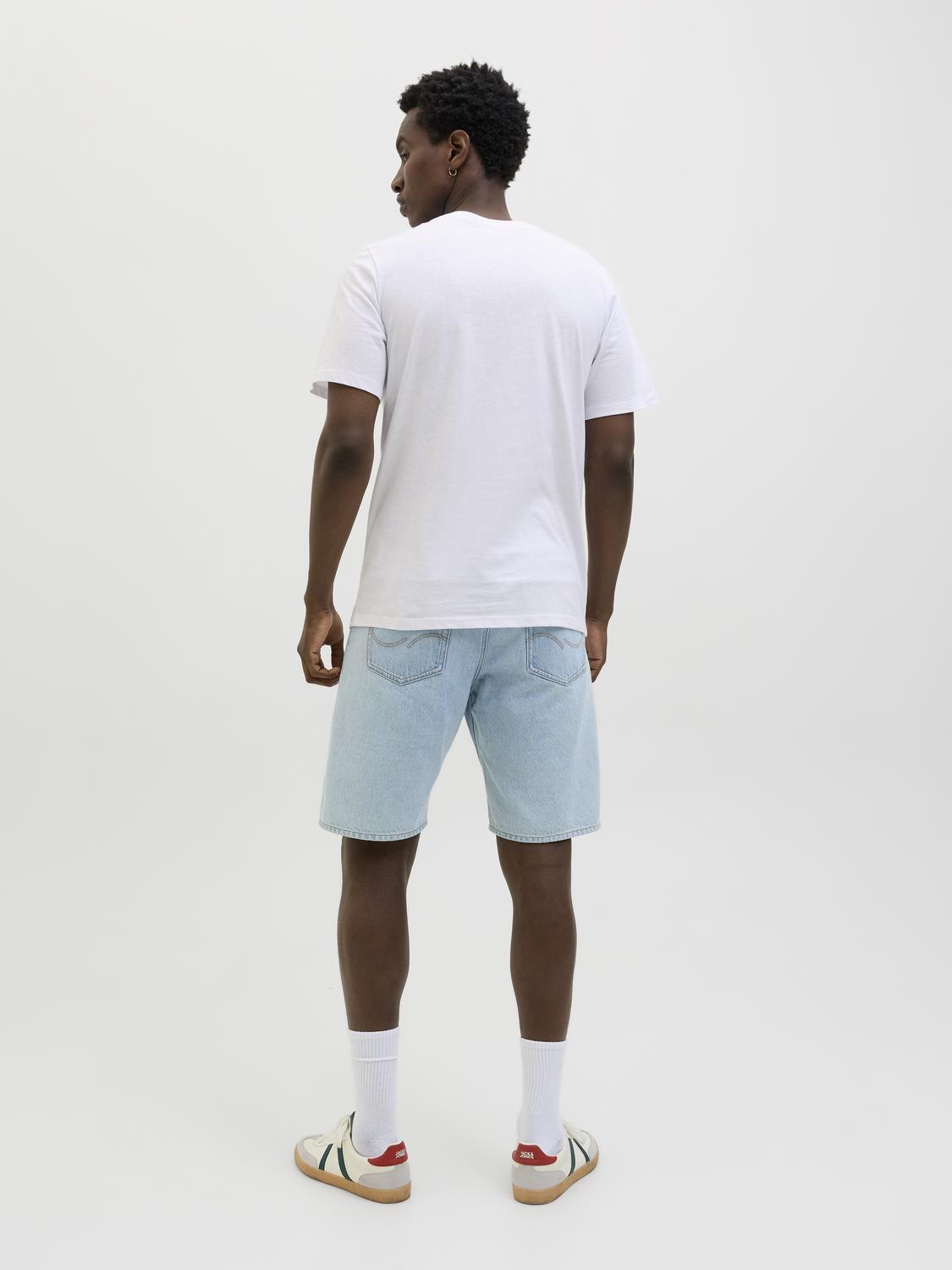 T-shirt JJJAXON Jack&Jones White 5