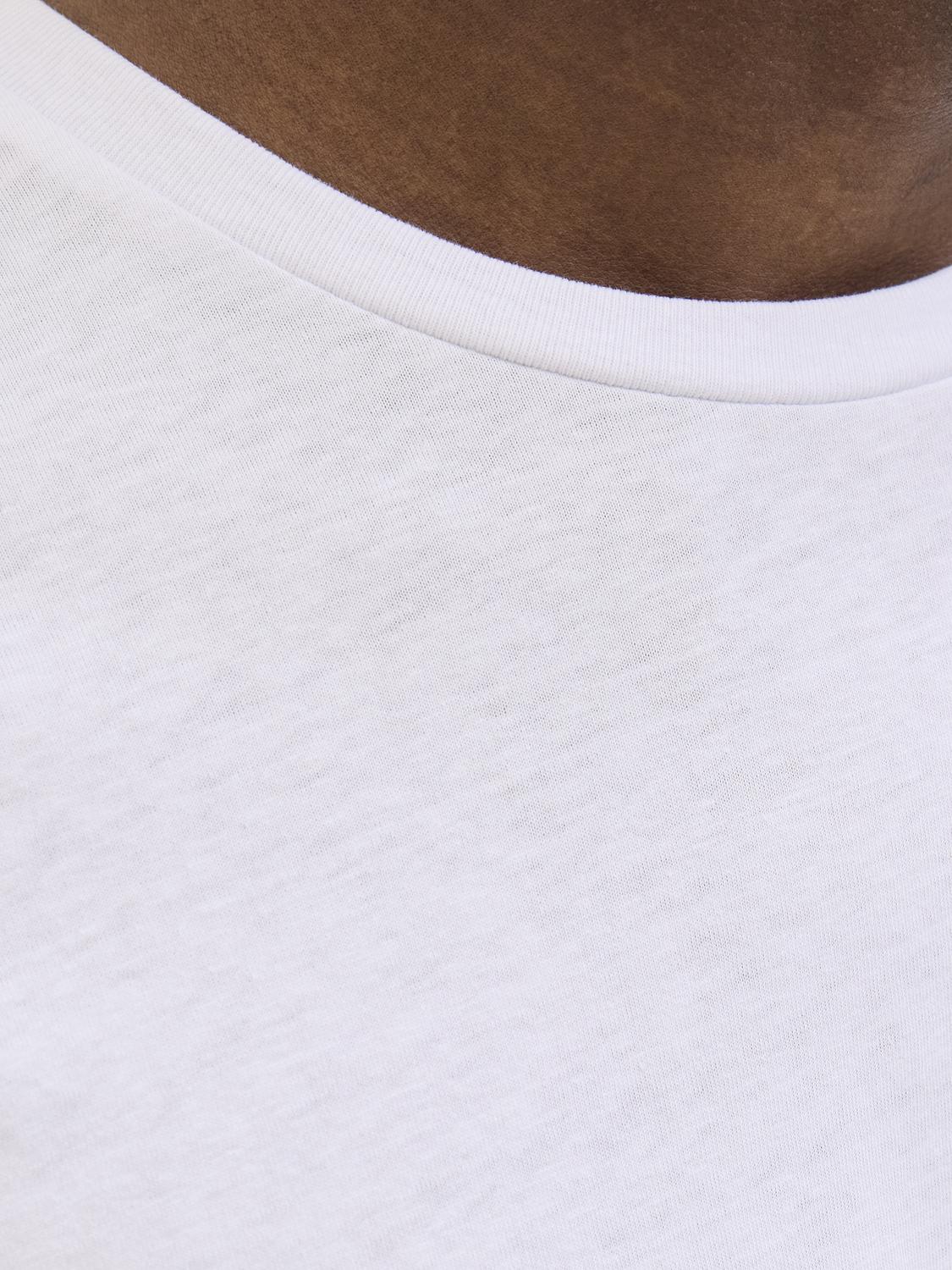 T-shirt JJJAXON Jack&Jones White 3