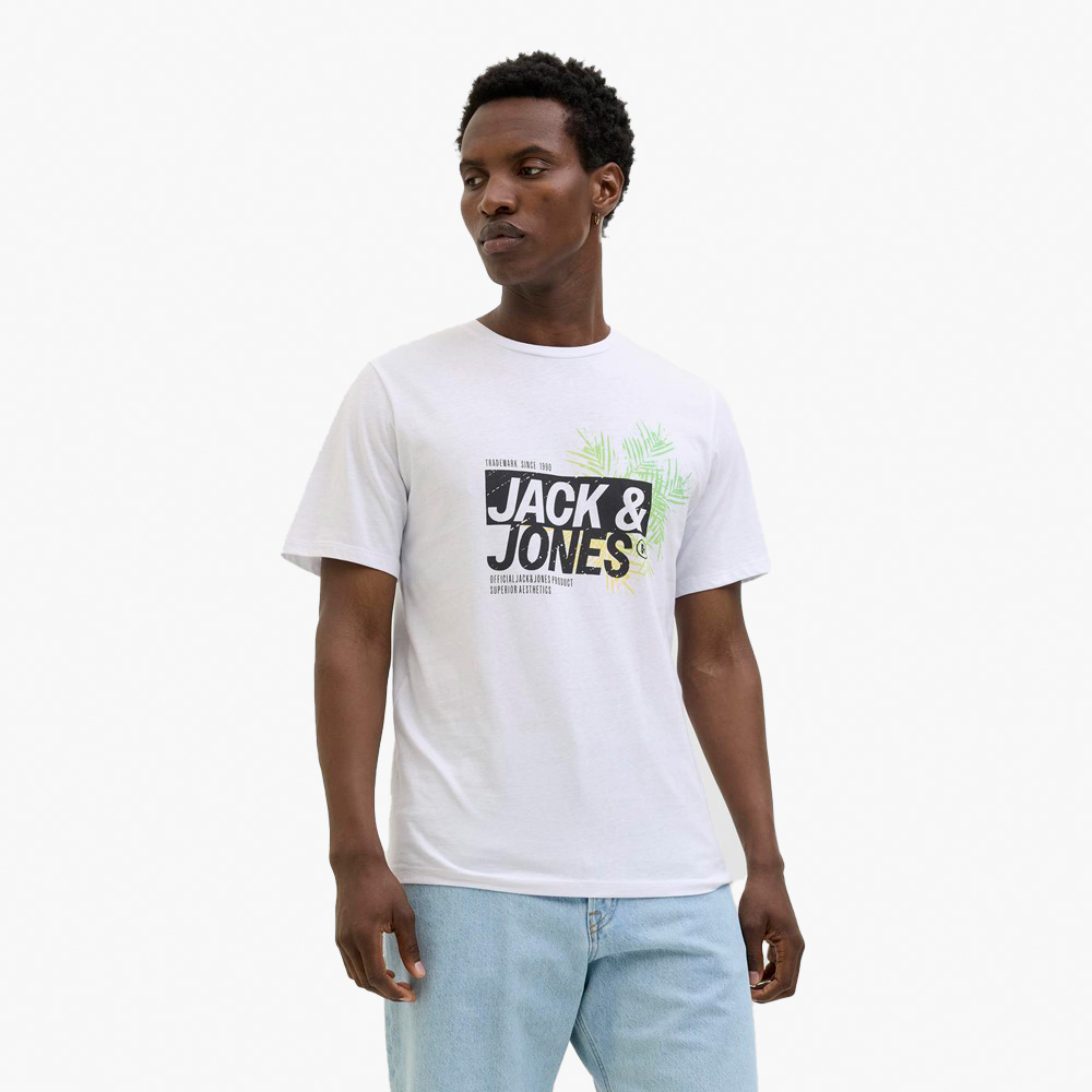 T-shirt JJJAXON Jack&Jones White 0