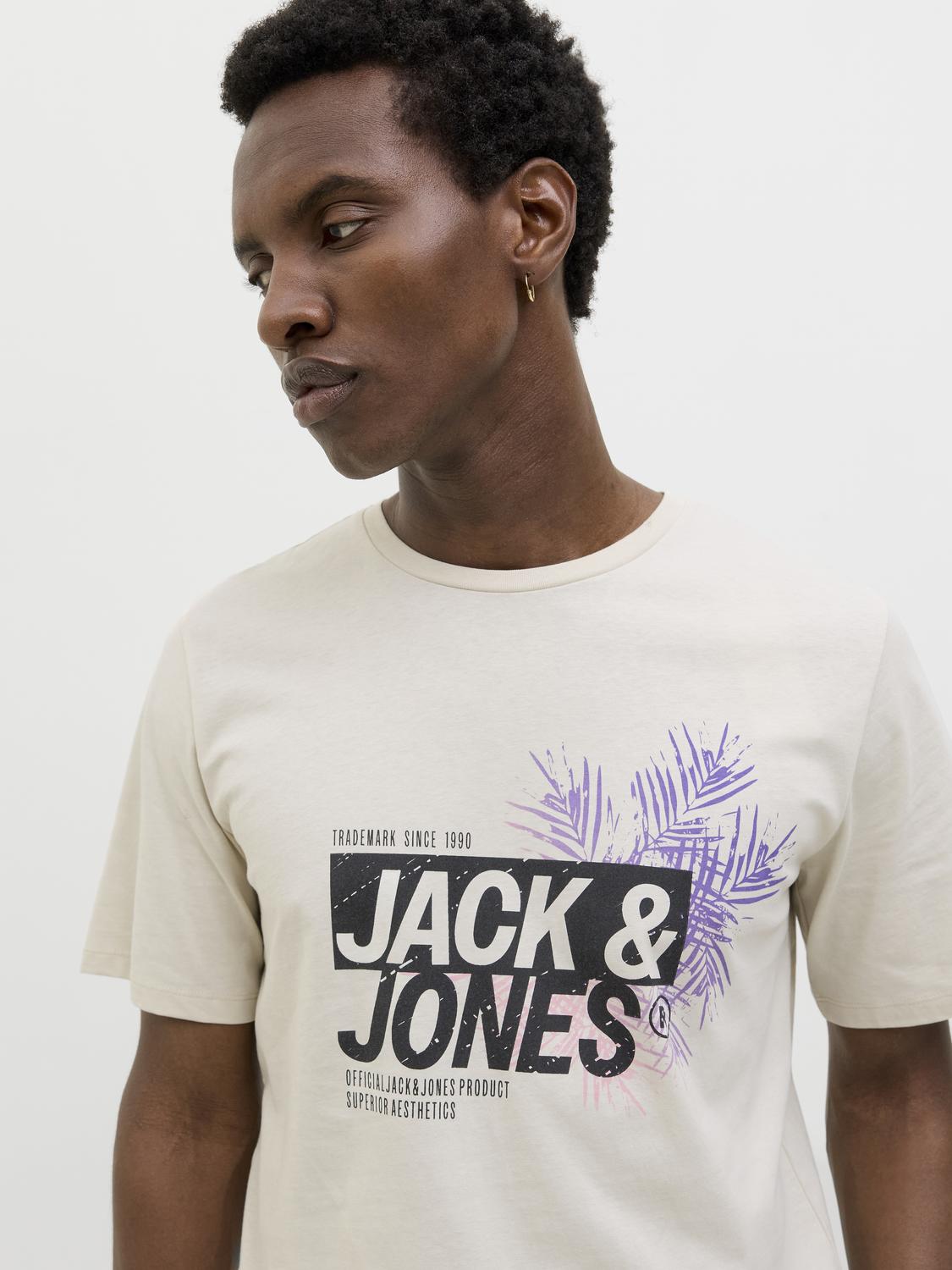 T-shirt JJJAXON Jack&Jones Moonbeam 1
