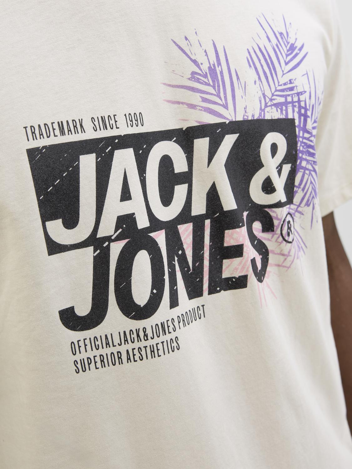 T-shirt JJJAXON Jack&Jones Moonbeam 3