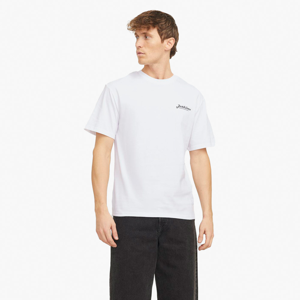 T-shirt JJBEAU FRONTPRINT Jack&Jones White 0
