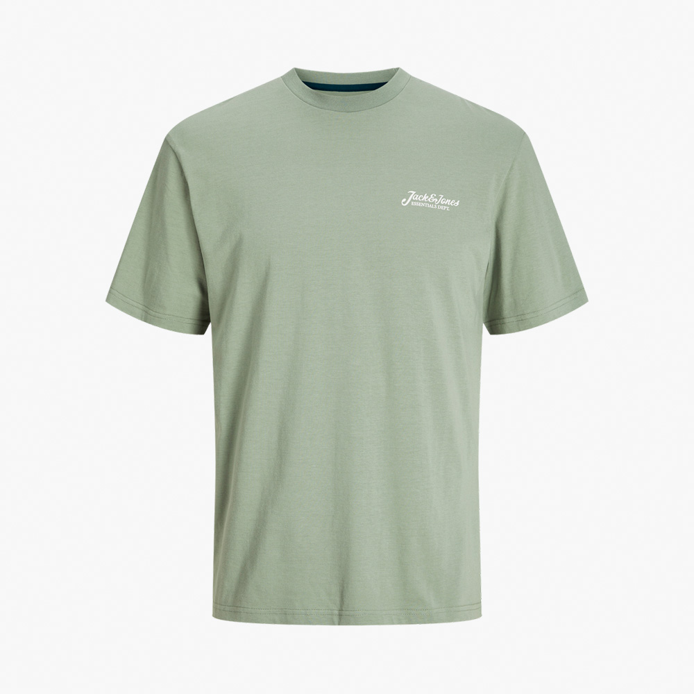 T-shirt JJBEAU FRONTPRINT Jack&Jones Iceberg Green 0