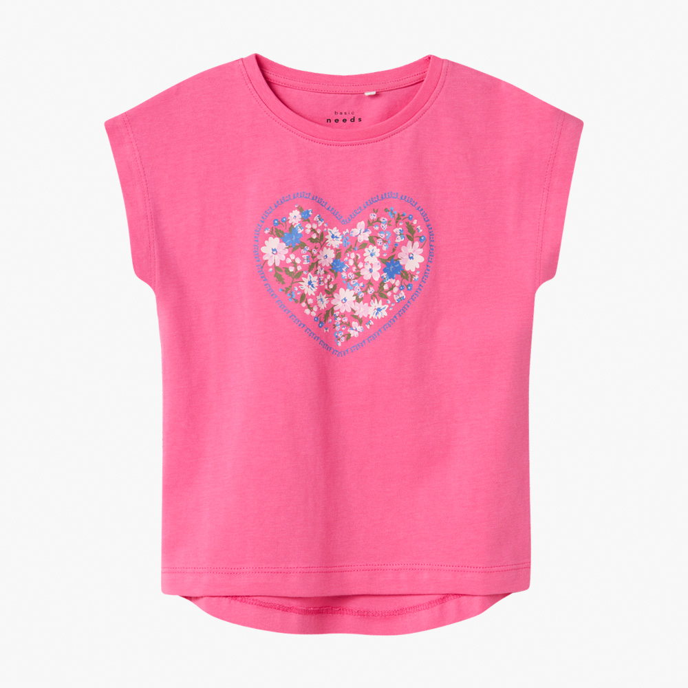T-shirt NMFVIGEA Name It Carmine Rose 0