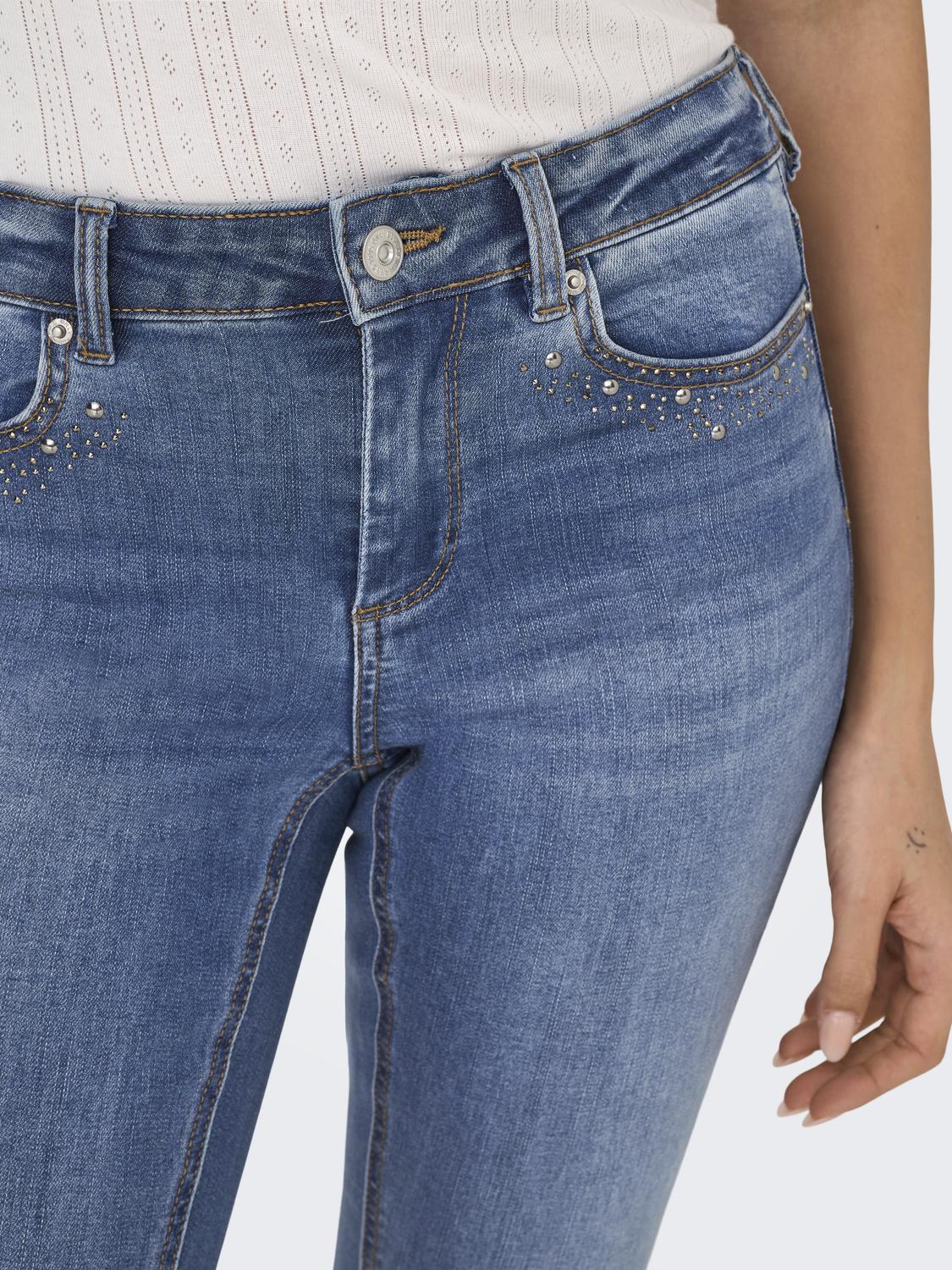 Jeans ONLWAUW Only Blue Sparkle 1