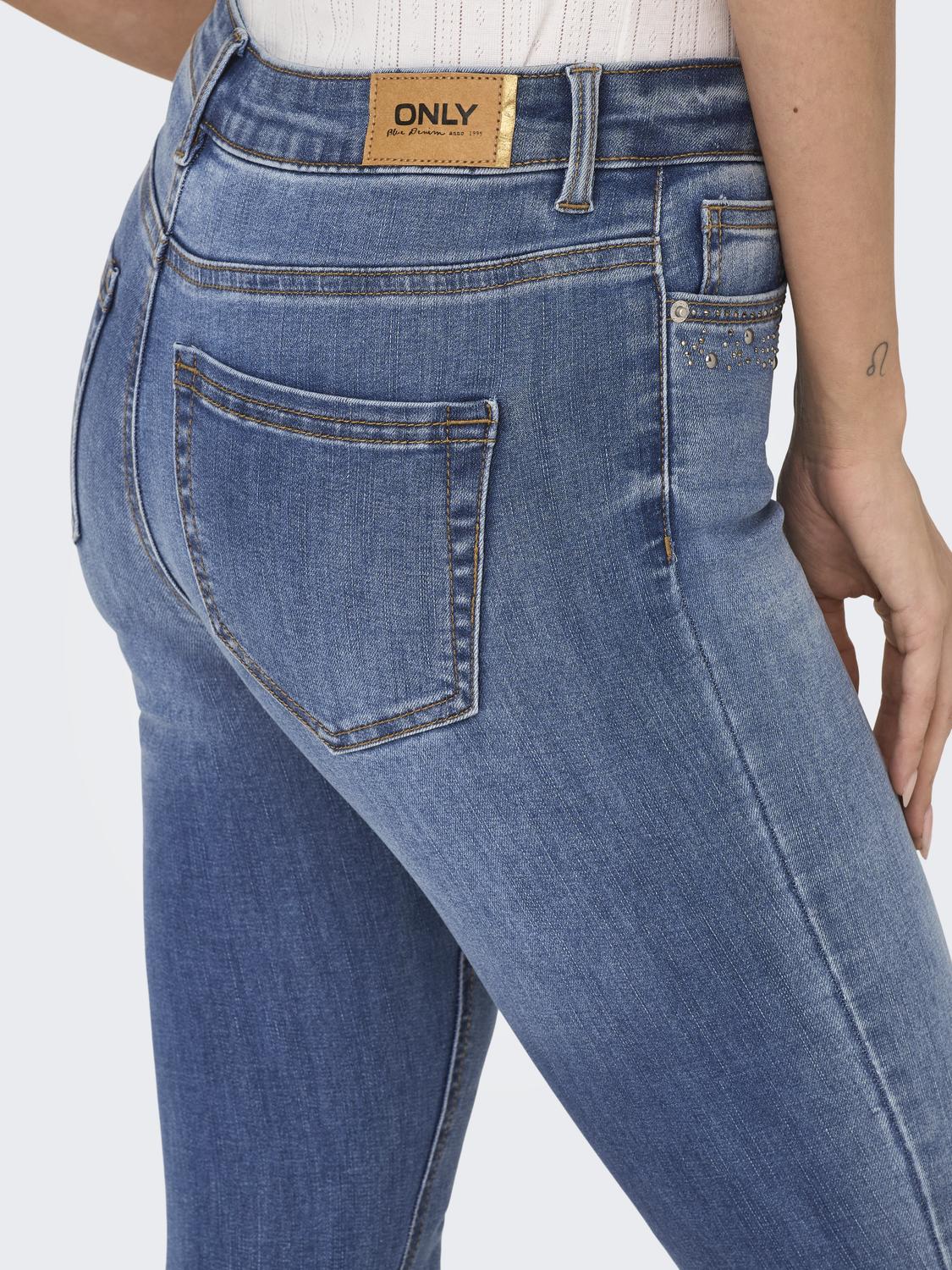 Jeans ONLWAUW Only Blue Sparkle 2