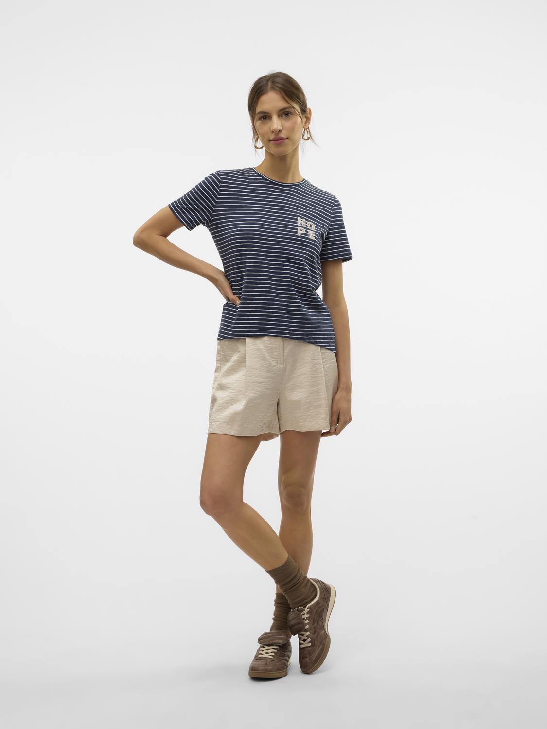 T-shirt VMSIMONE Veromoda Navy Blazer 3