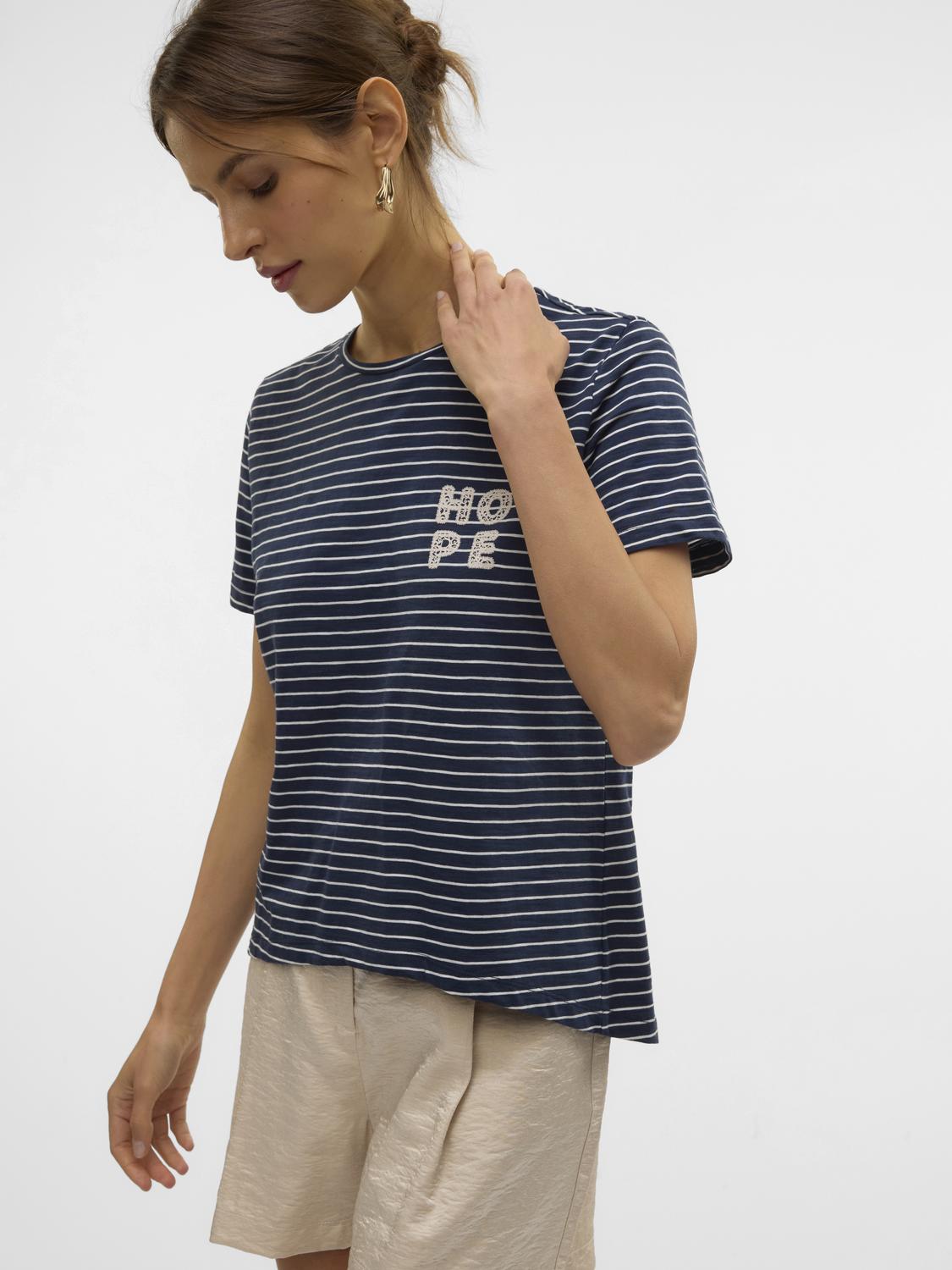 T-shirt VMSIMONE Veromoda Navy Blazer 1