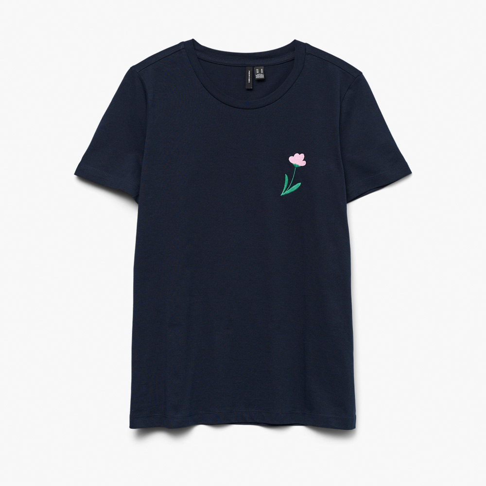 T-shirt VMSILJA Veromoda Navy Blazer 0