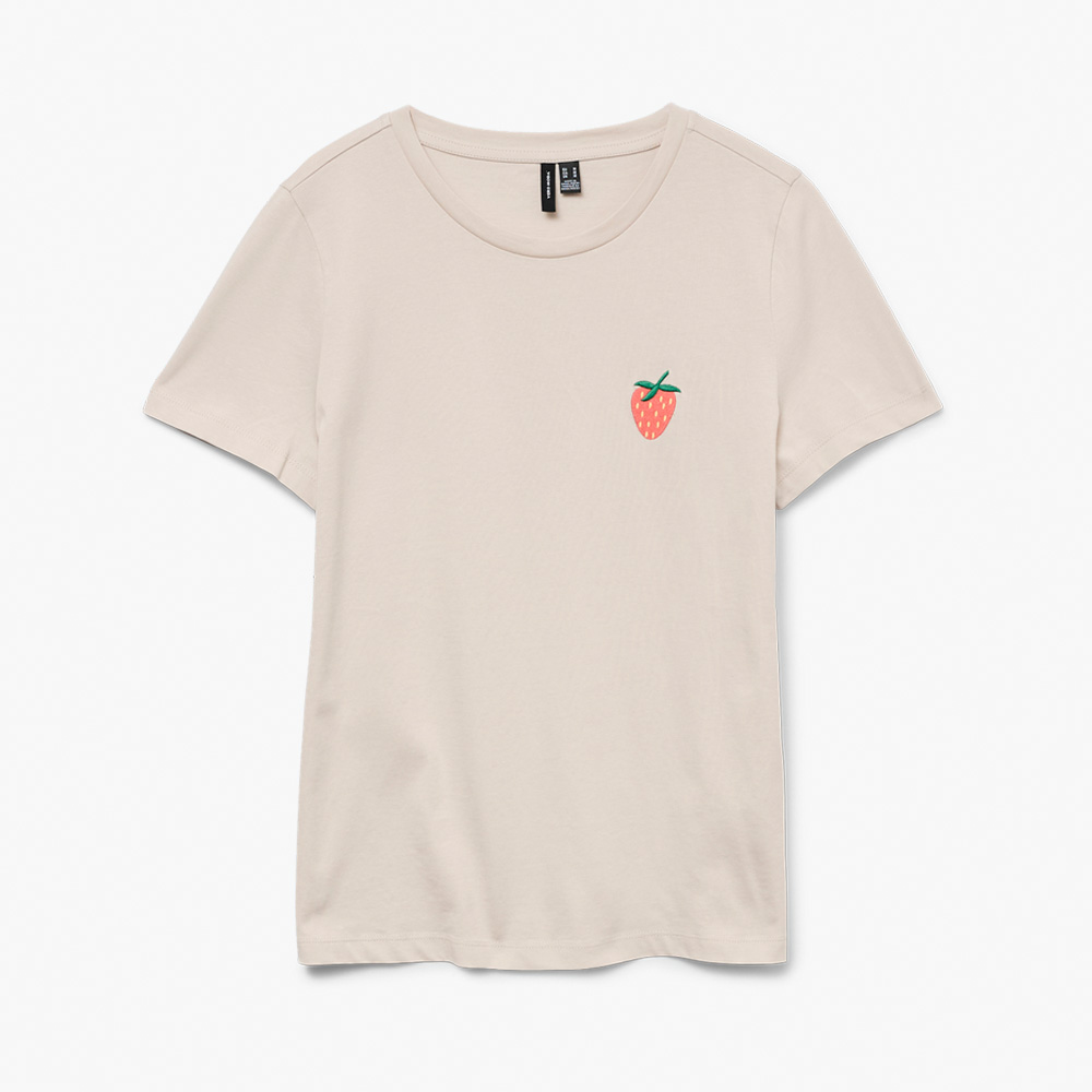 T-shirt VMSILJA Veromoda Pumice Stone 0