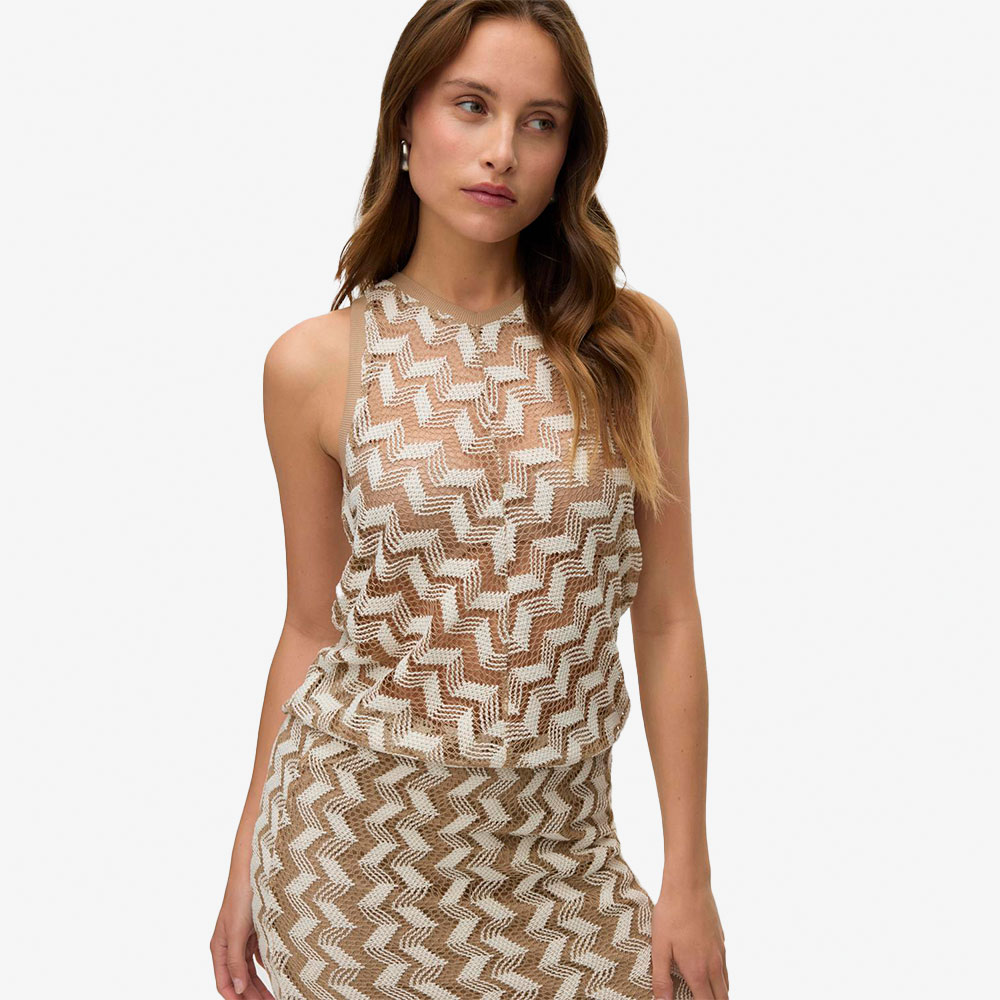 Top VMTIKKA Veromoda Silver Mink 4