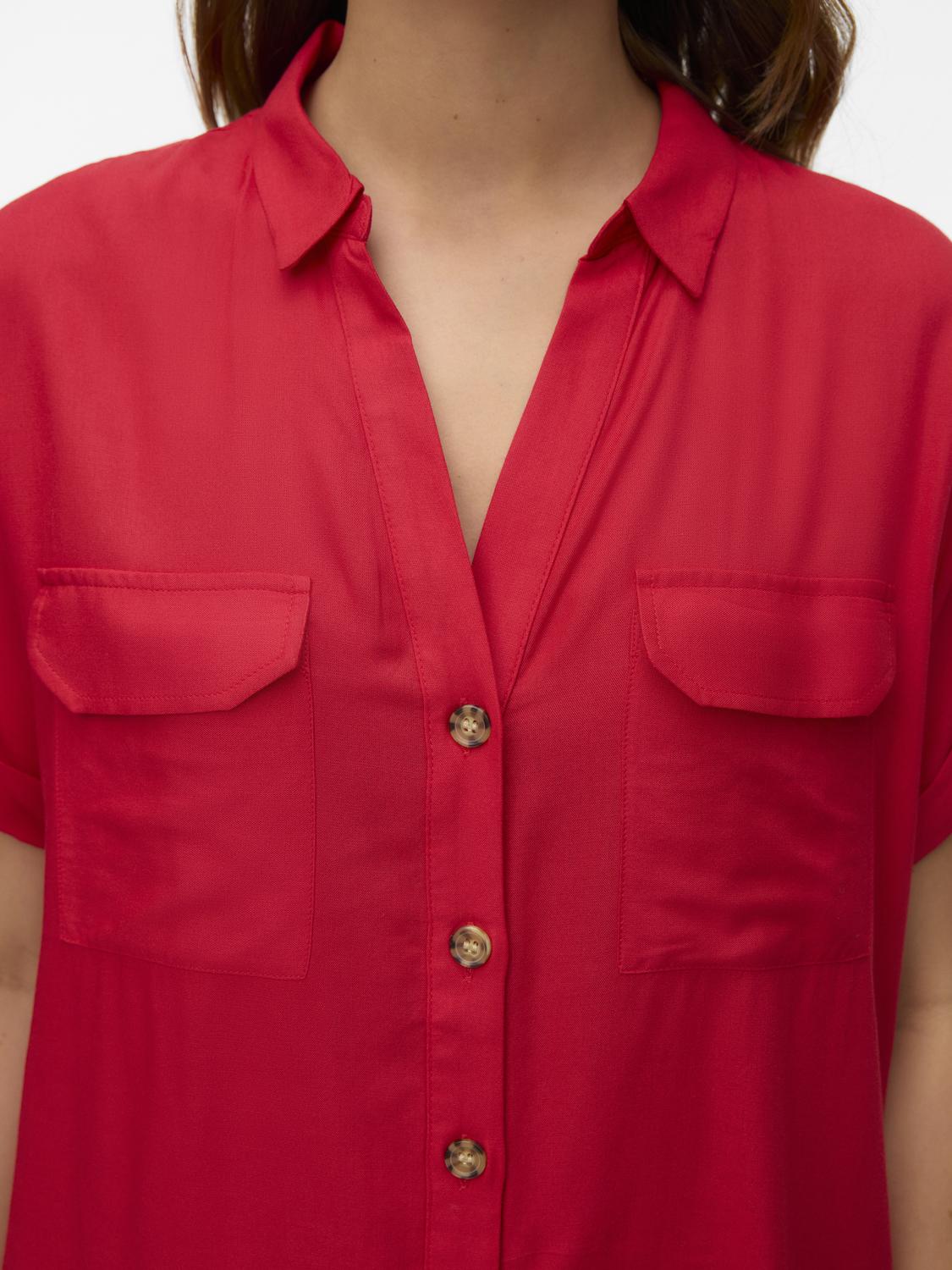 Camisa VMBUMPY Veromoda Red 0