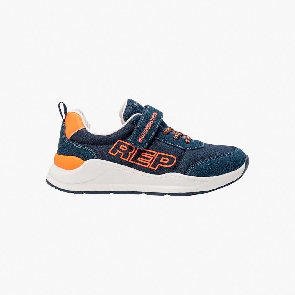 Sapatilha TYPE 4 BOY Replay Navy Fluo 0