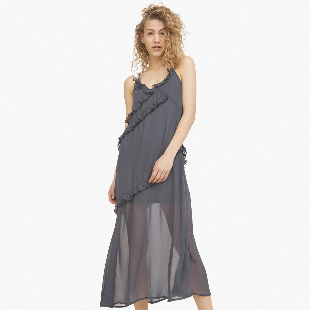 Vestido JXKASSIE JJXX Asphalt 0