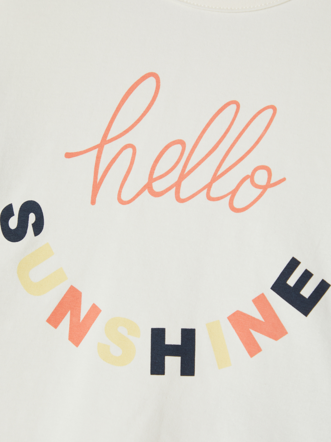 T-shirt NMFDIVA Name It White Alyssum 1