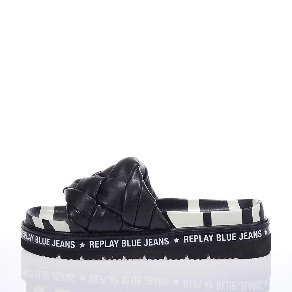 Chinelo MUDDY BRAID Replay Black 3