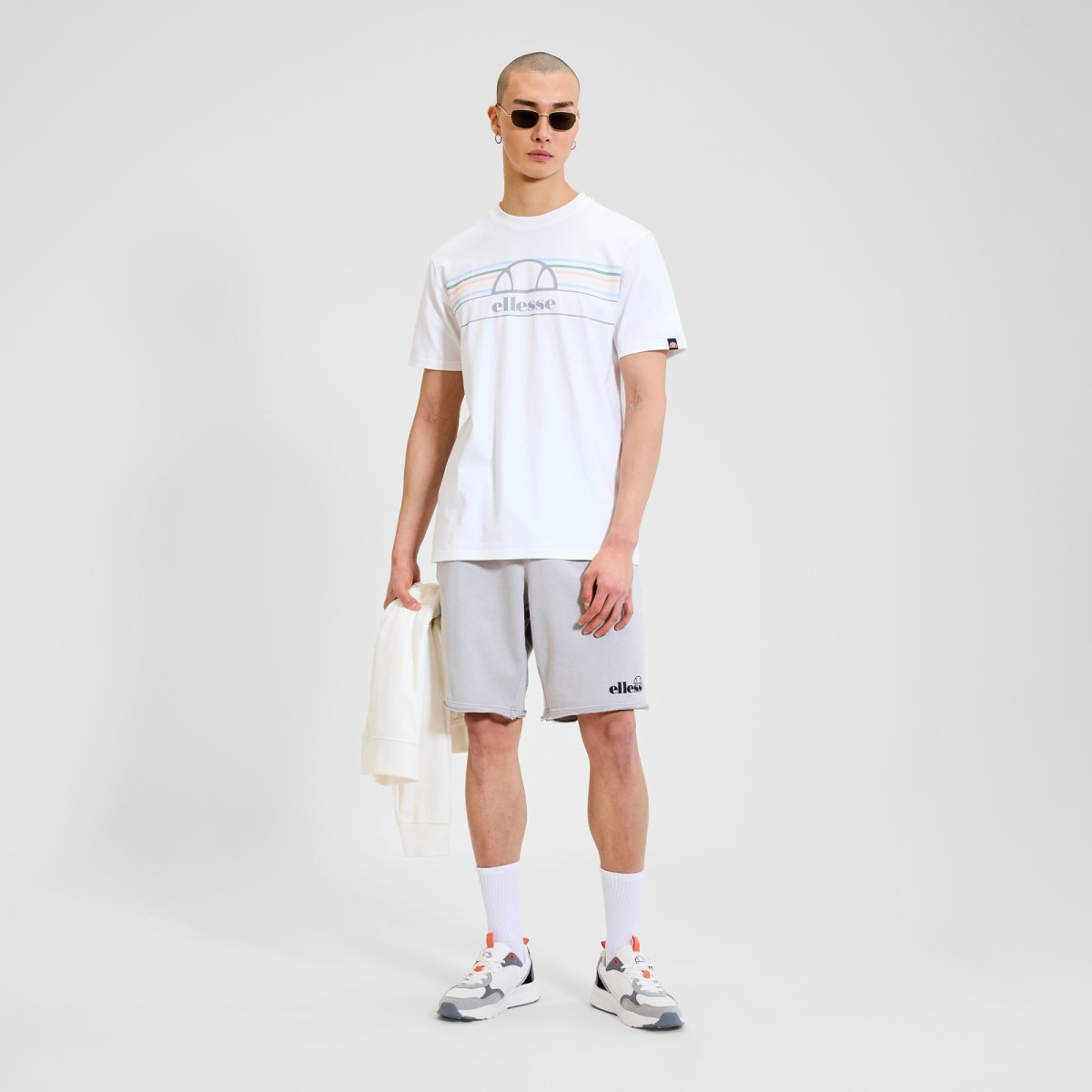 T-shirt LENTAMENTE Ellesse White 1