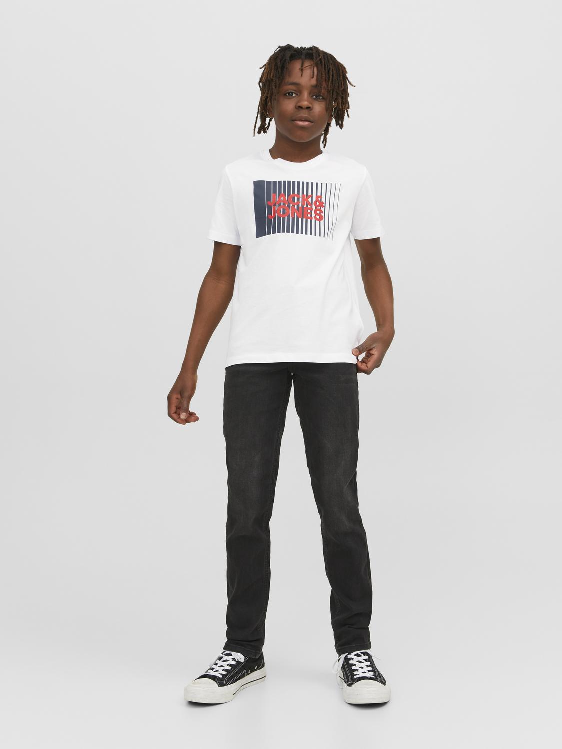 T-shirt JJECORP Jack&Jones Mini White 4