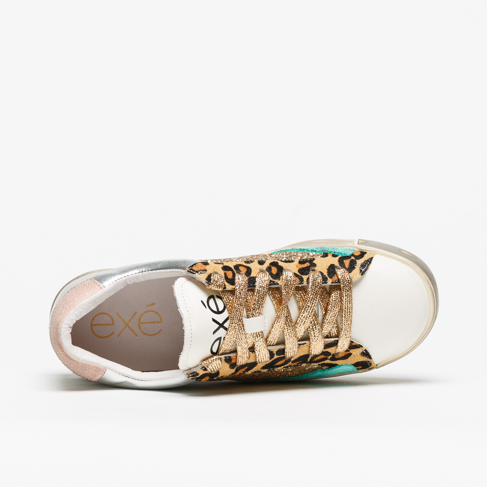 Sapatilha Exé 1864-2 White Silver 2
