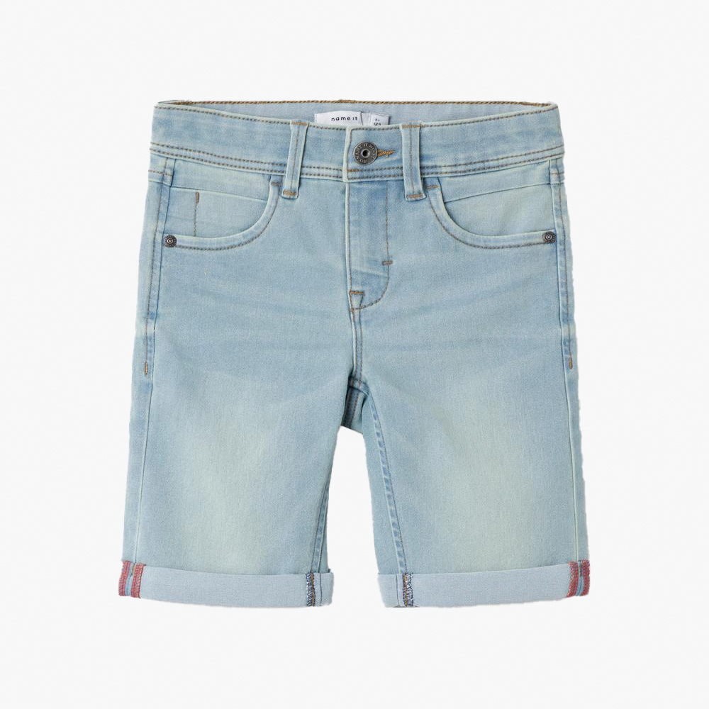 Calções NKMSILAS Name It Light Blue 0