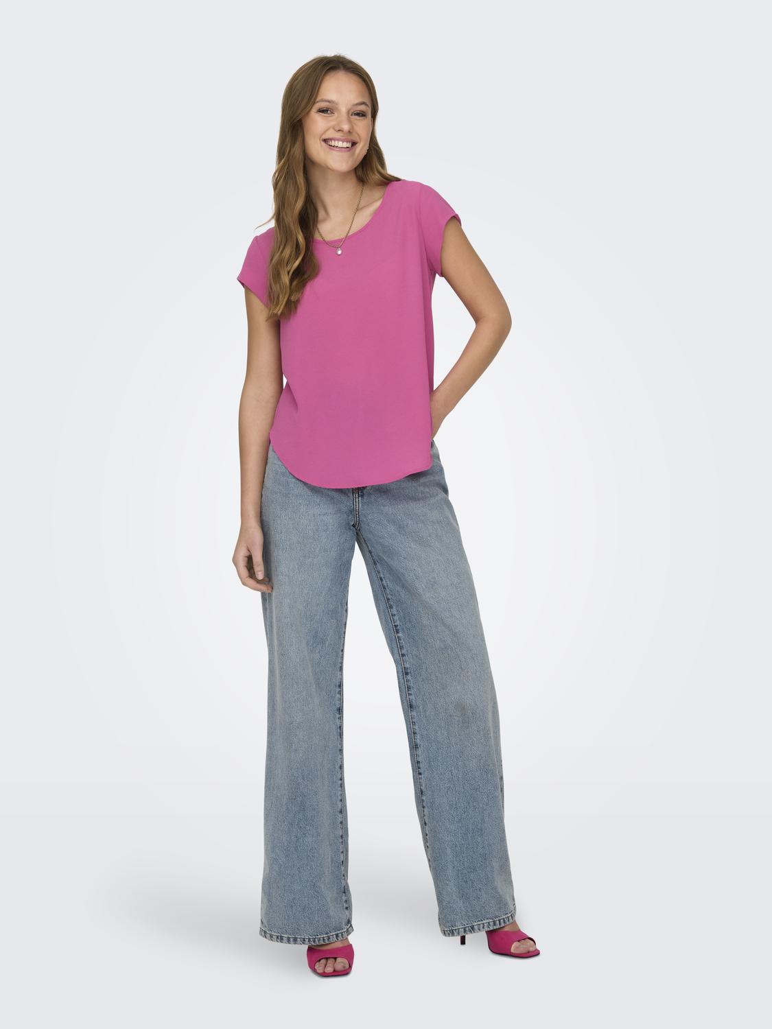 Top ONLVIC Only Raspberry Rose 3