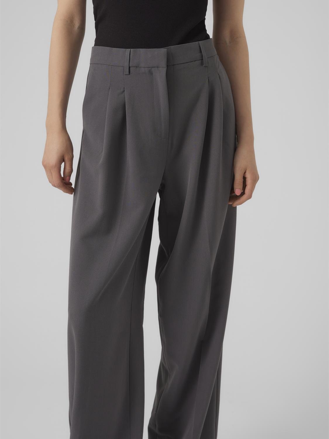 Calça VMTROIAN Veromoda Grey Pinstripe 0