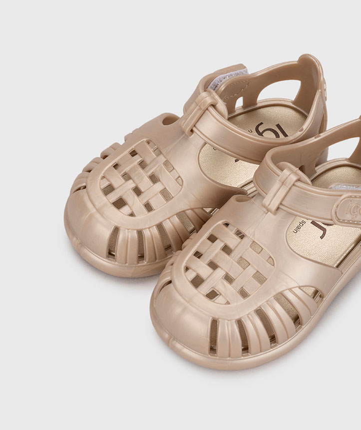 Sandália TOBY METAL Igor Platino 1