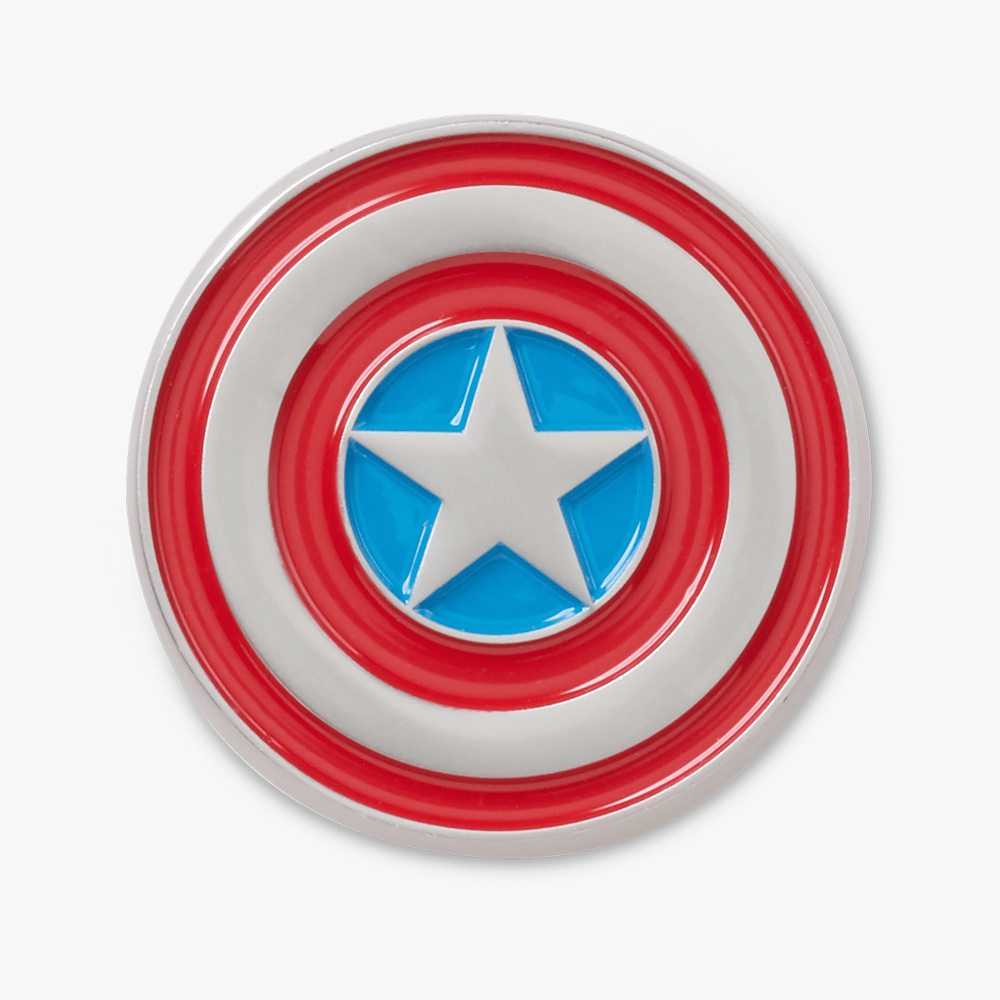 Pin JIBBITZ CAPTAIN AMERICA Crocs Multicolor 0