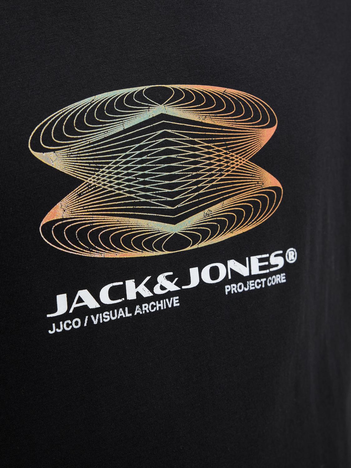 T-shirt JCOALMA Jack&Jones Black 3