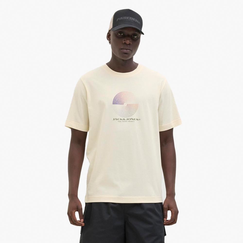 T-shirt JCOALMA Jack&Jones Sweet Corn 0