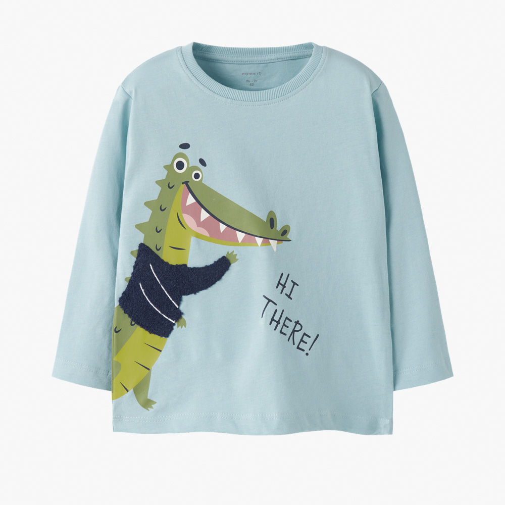 T-shirt NMMKINGSTON Name It Sterling Blue 0