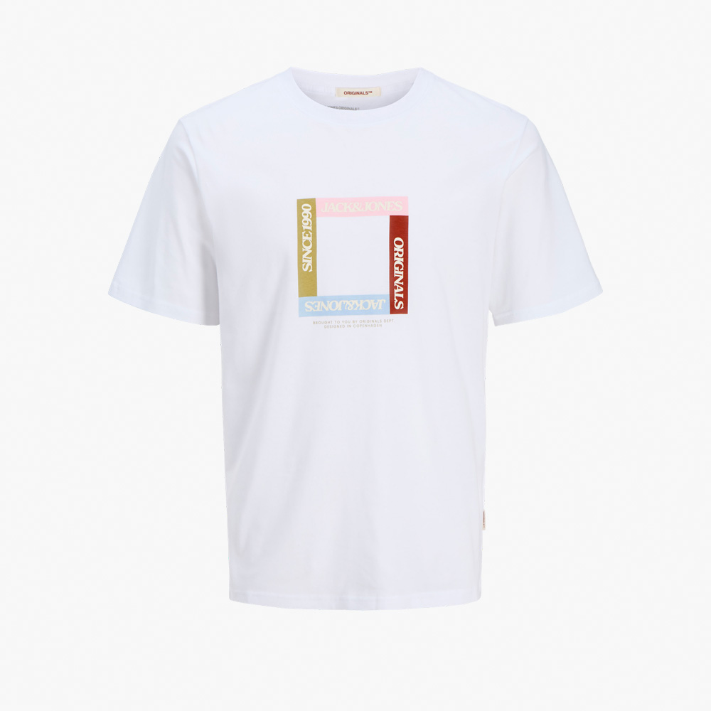 T-shirt JORTAVIRA Jack&Jones Júnior Bright White 0