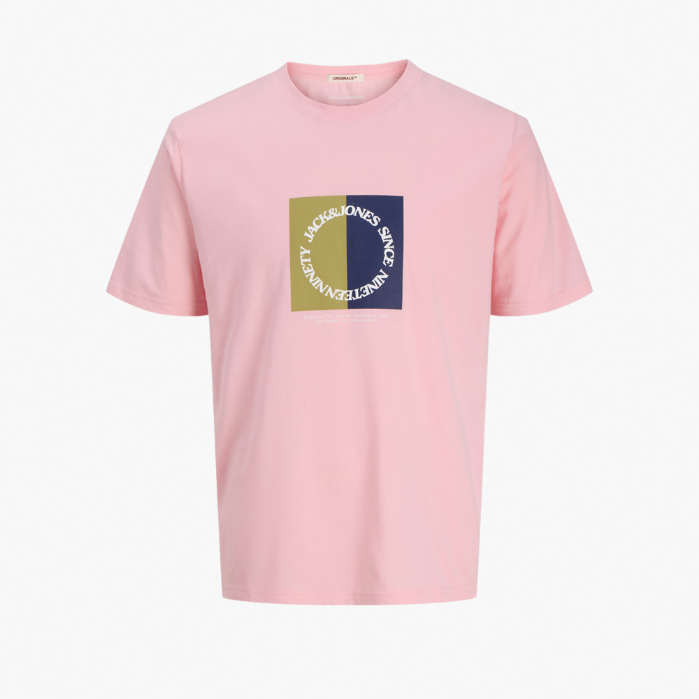 T-shirt JORTAVIRA Jack&Jones Júnior Ticked Pink 0