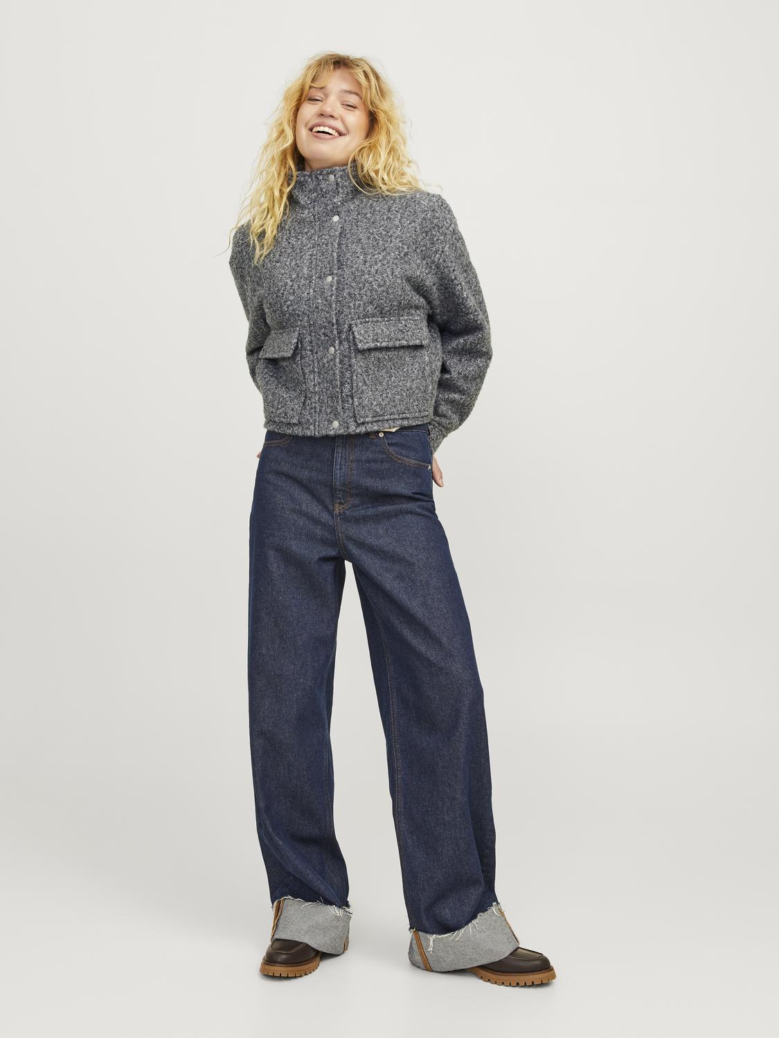 Casaco JXASTRID JJXX Grey Melange 3