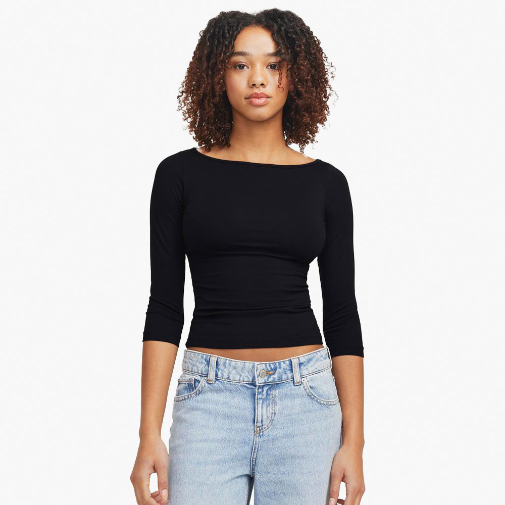 Top JXGIGI JJXX Black 4