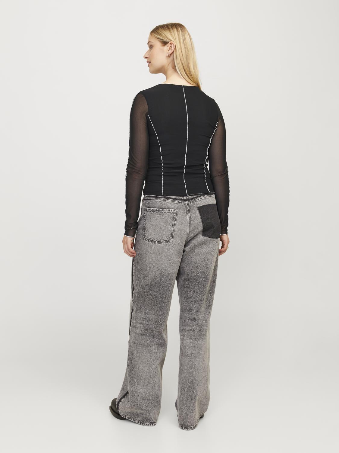 Top JXBEE JJXX Black White 2