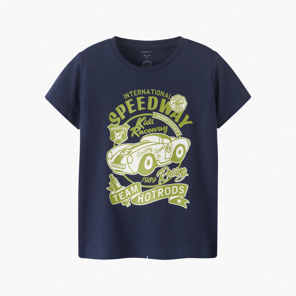 T-shirt NMMKARLTON Name It Mood Indigo 0