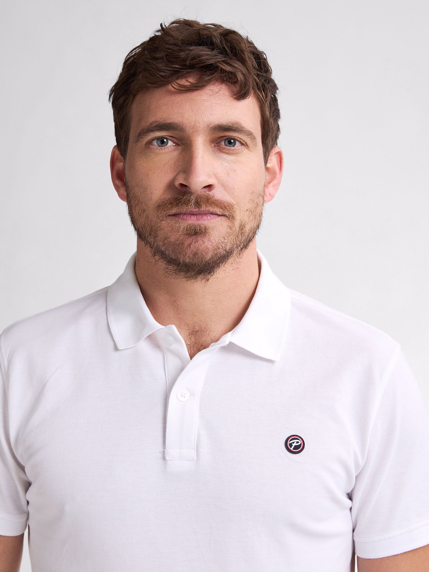 Pólo POL002 Petrol Bright White 1