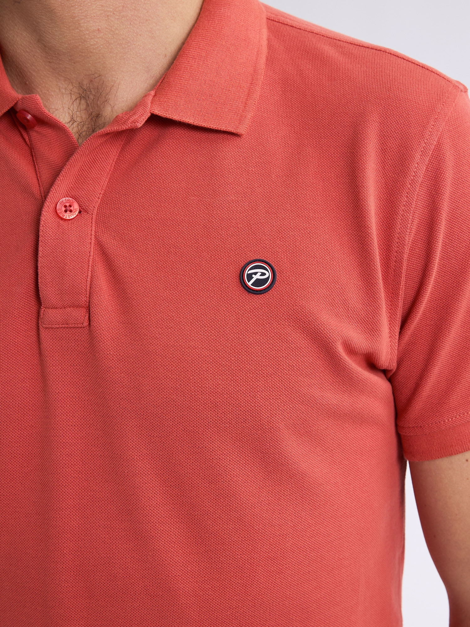 Pólo POL002 Petrol Cranberry 3