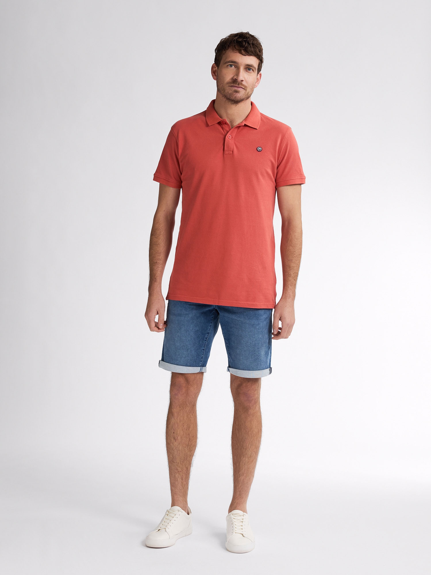 Pólo POL002 Petrol Cranberry 2