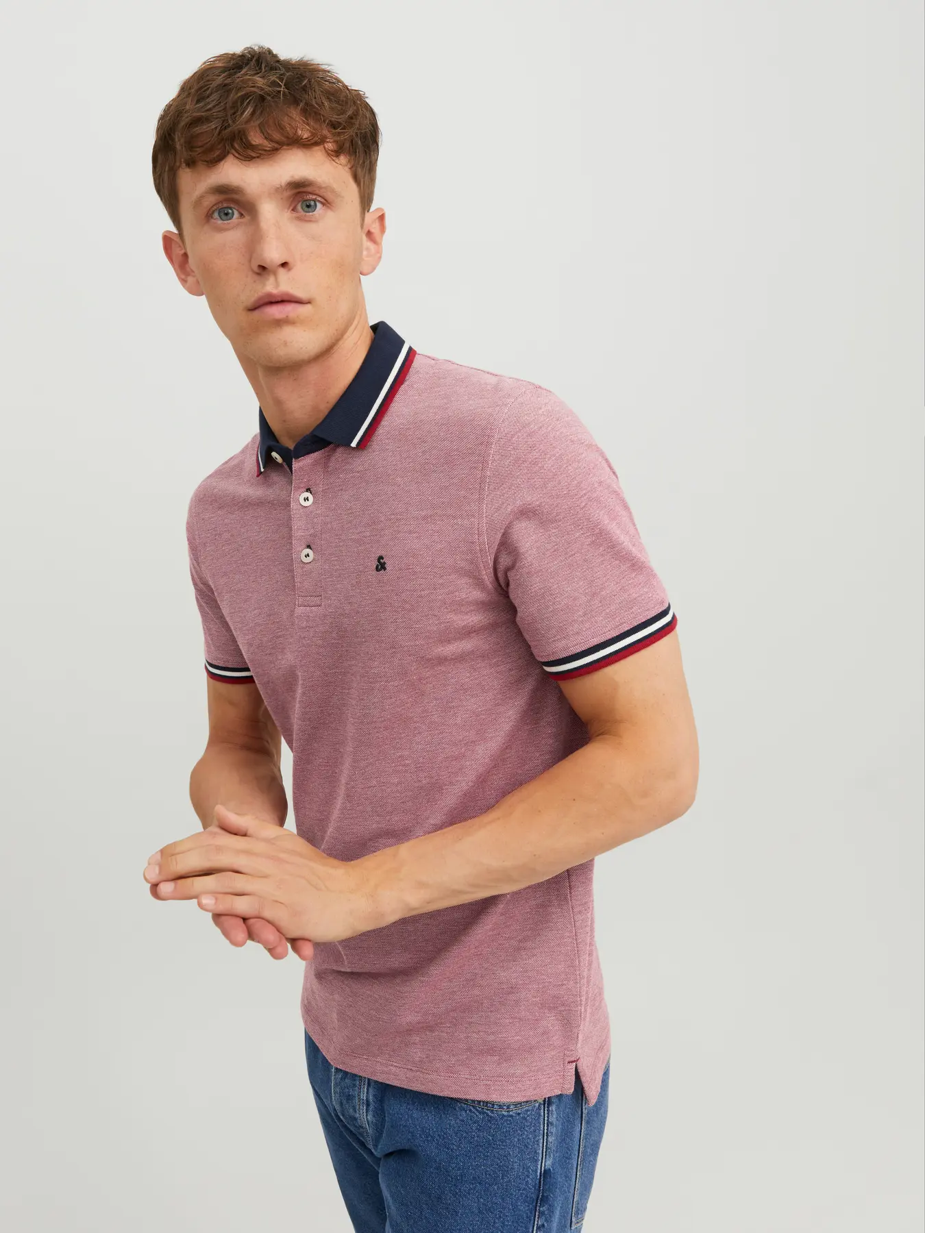 Pólo JJEPAULOS Jack&Jones Rio Red 0