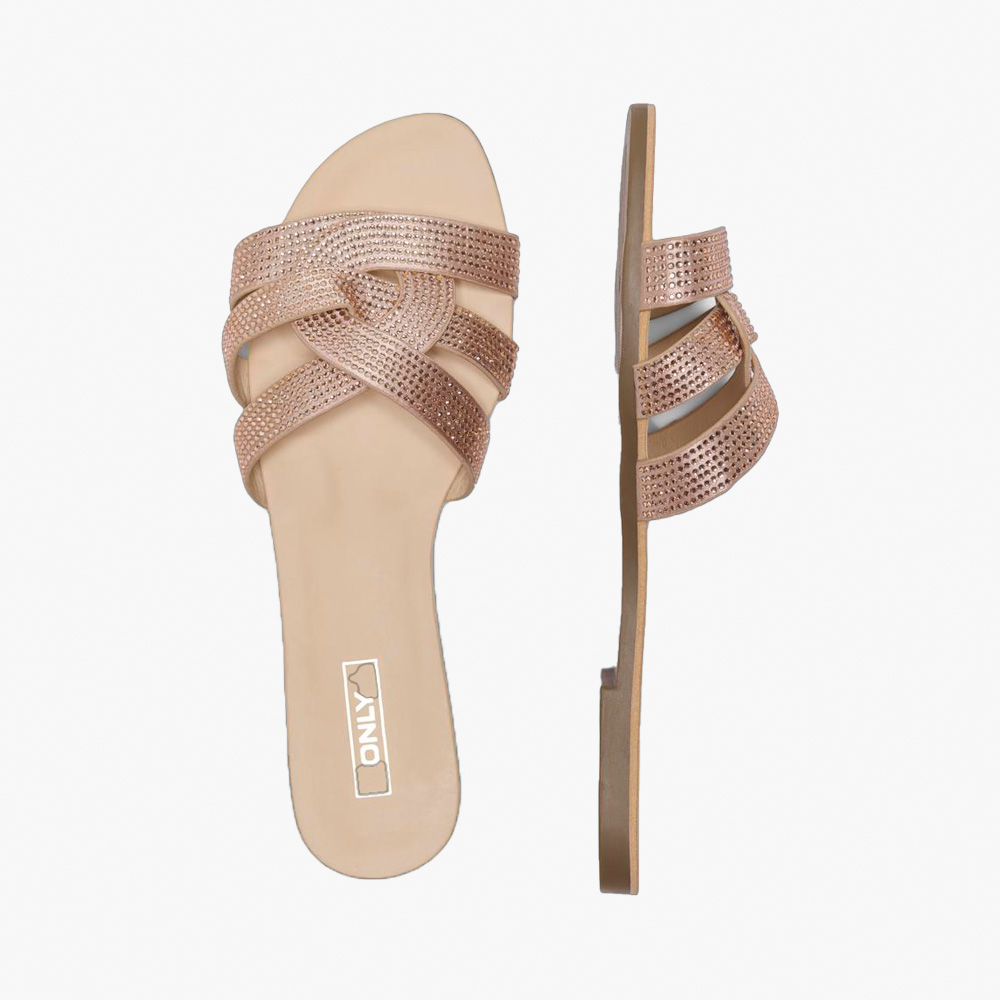 Sandália ONLFELI Only Rose Gold 3