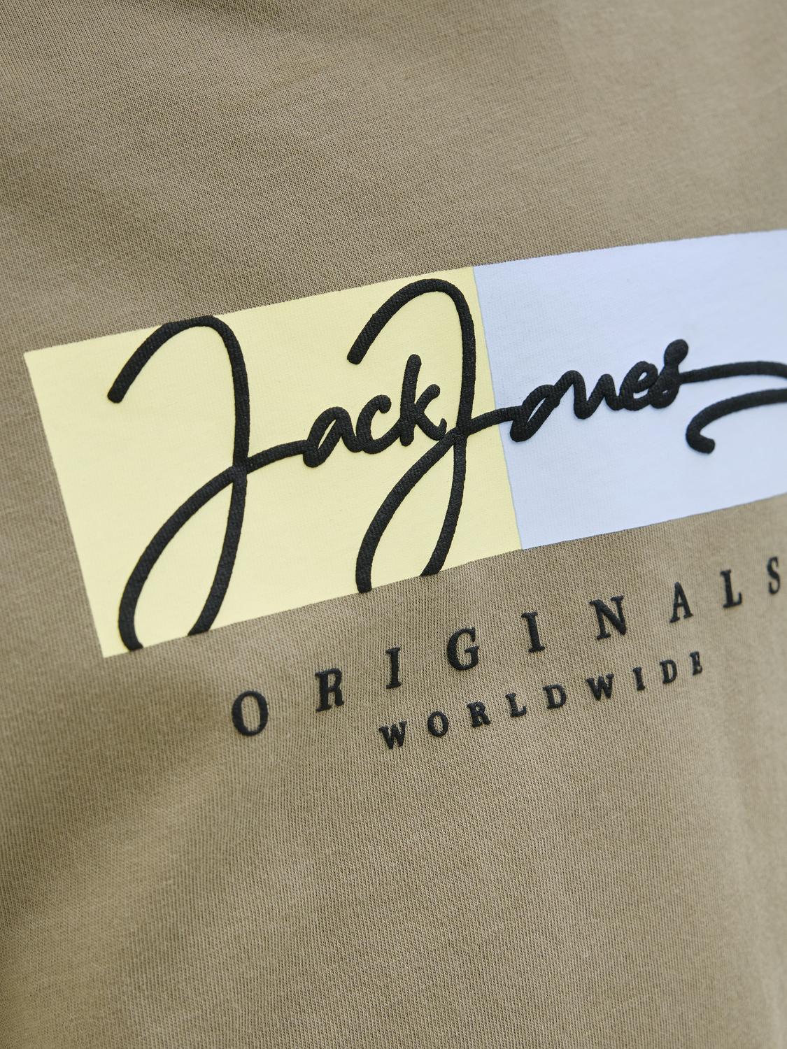 T-shirt JORFREDERIKSBERG Jack&Jones Júnior Silver Sage 2