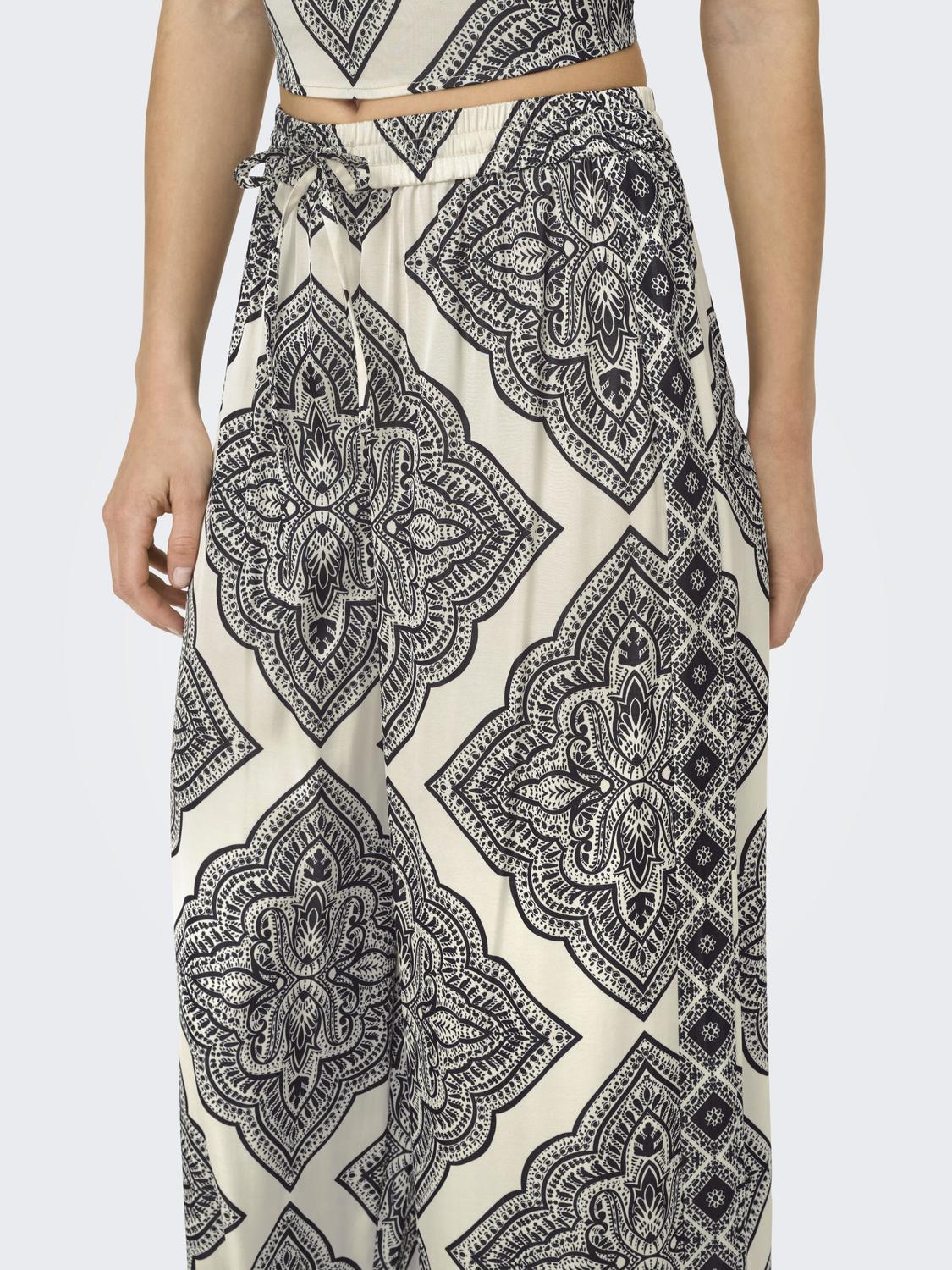 Calça ONLHAIRON Only Cloud Dancer 0