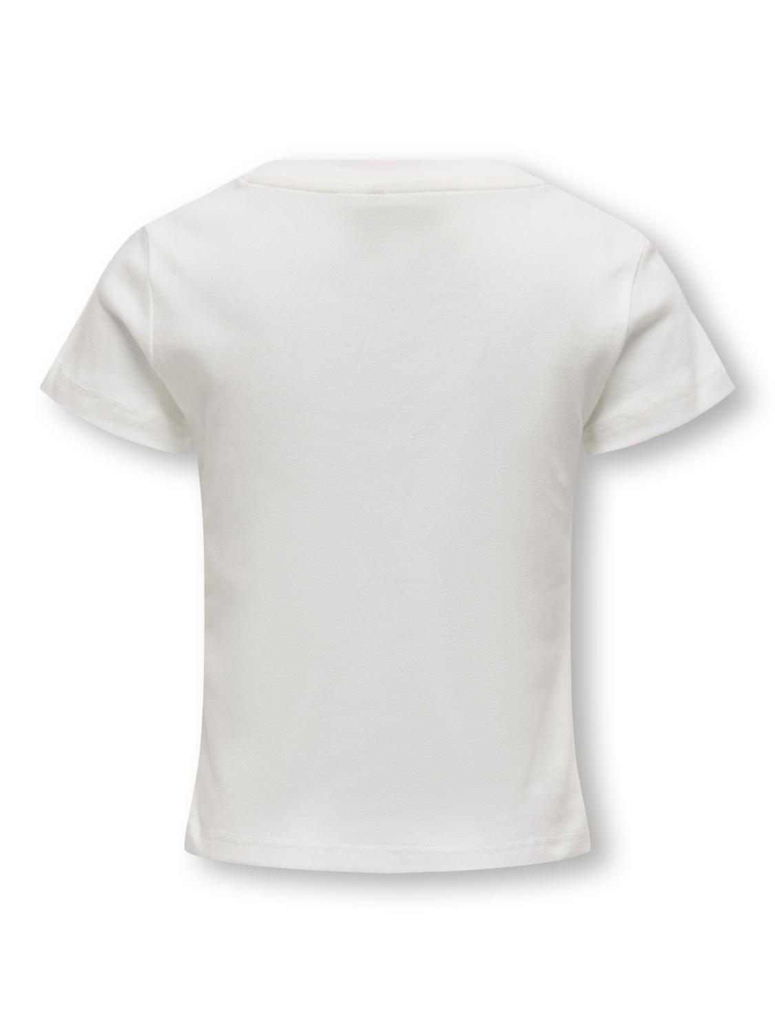 T-shirt KOGKIRA OnlyKids Cloud Dancer 4