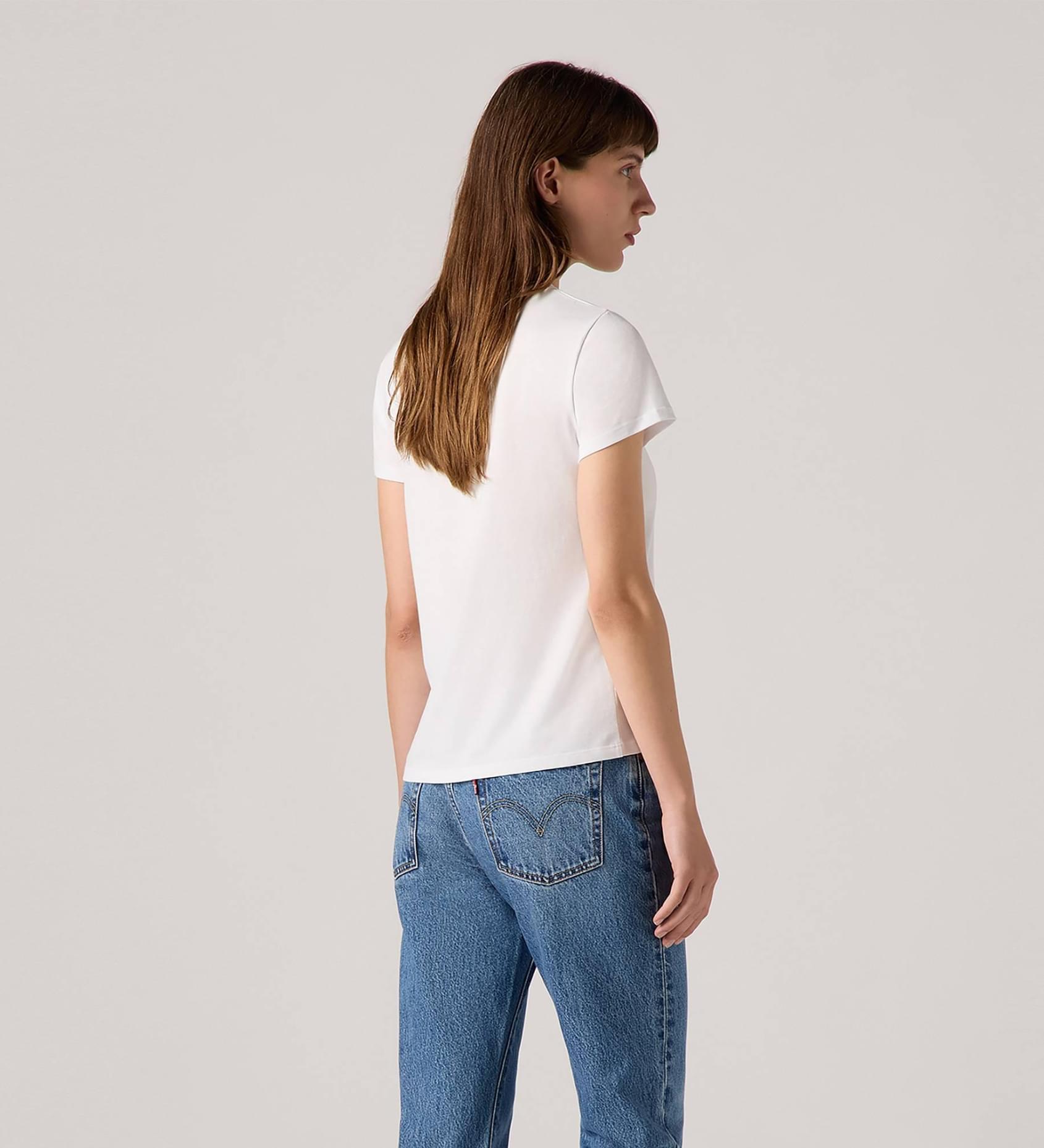 T-shirt PERFECT TEE Levi's Dahlia White 2