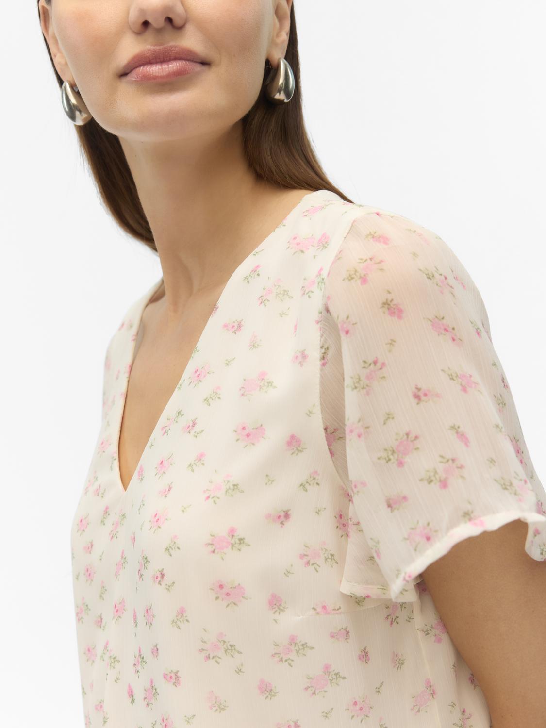 Top VMSMILLA Veromoda Bright White Josefine 0