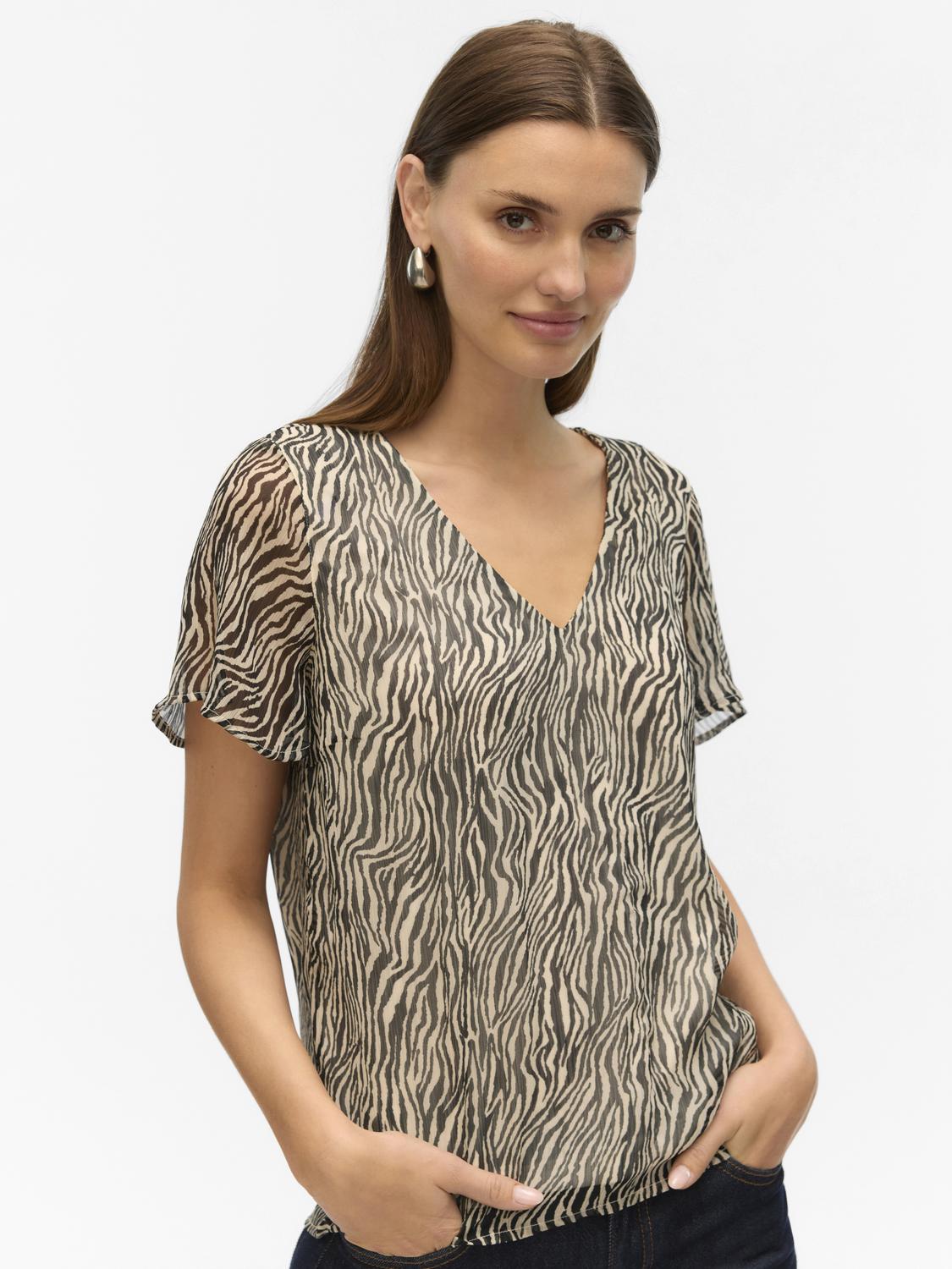 Top VMSMILLA Veromoda Snow White Zebra 0