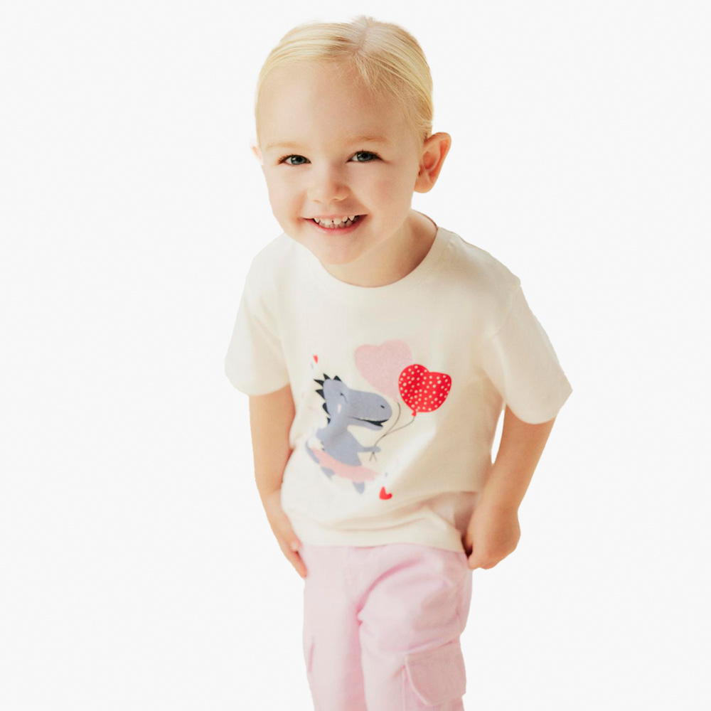 T-shirt NMFKATINKA Name It Coconut Milk 0